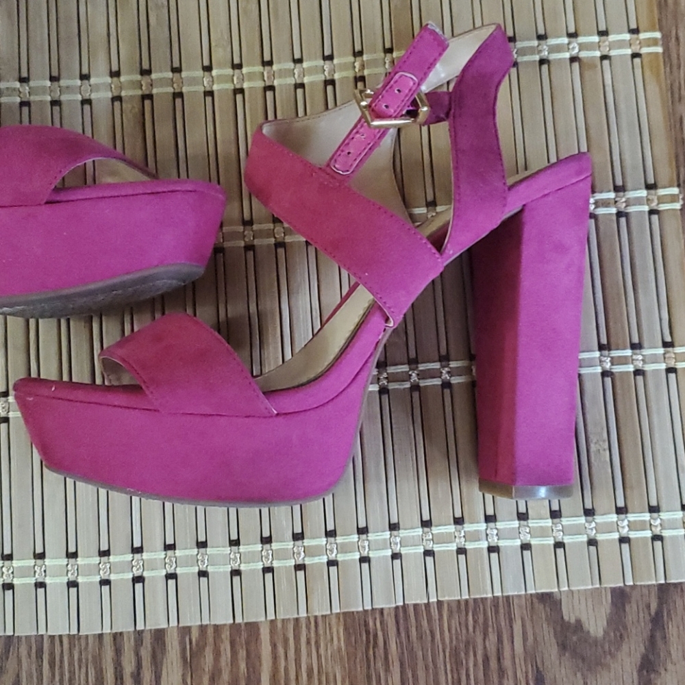 JessicaSimpson Priella Blockplatformslingback - Picture 7 of 11